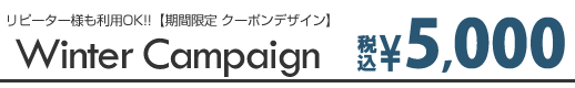 冬のキャンペーンネイルデザイン2019