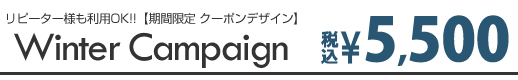 冬のキャンペーンネイルデザイン2019