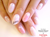 ネイルサロンFASTNAILコラボ情報「Tiara New Album Sweet Flavor」×「FASTNAIL　Sweet Nail」