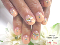 ネイルサロンFASTNAILコラボ情報「Tiara New Album Sweet Flavor」×「FASTNAIL　Sweet Nail」
